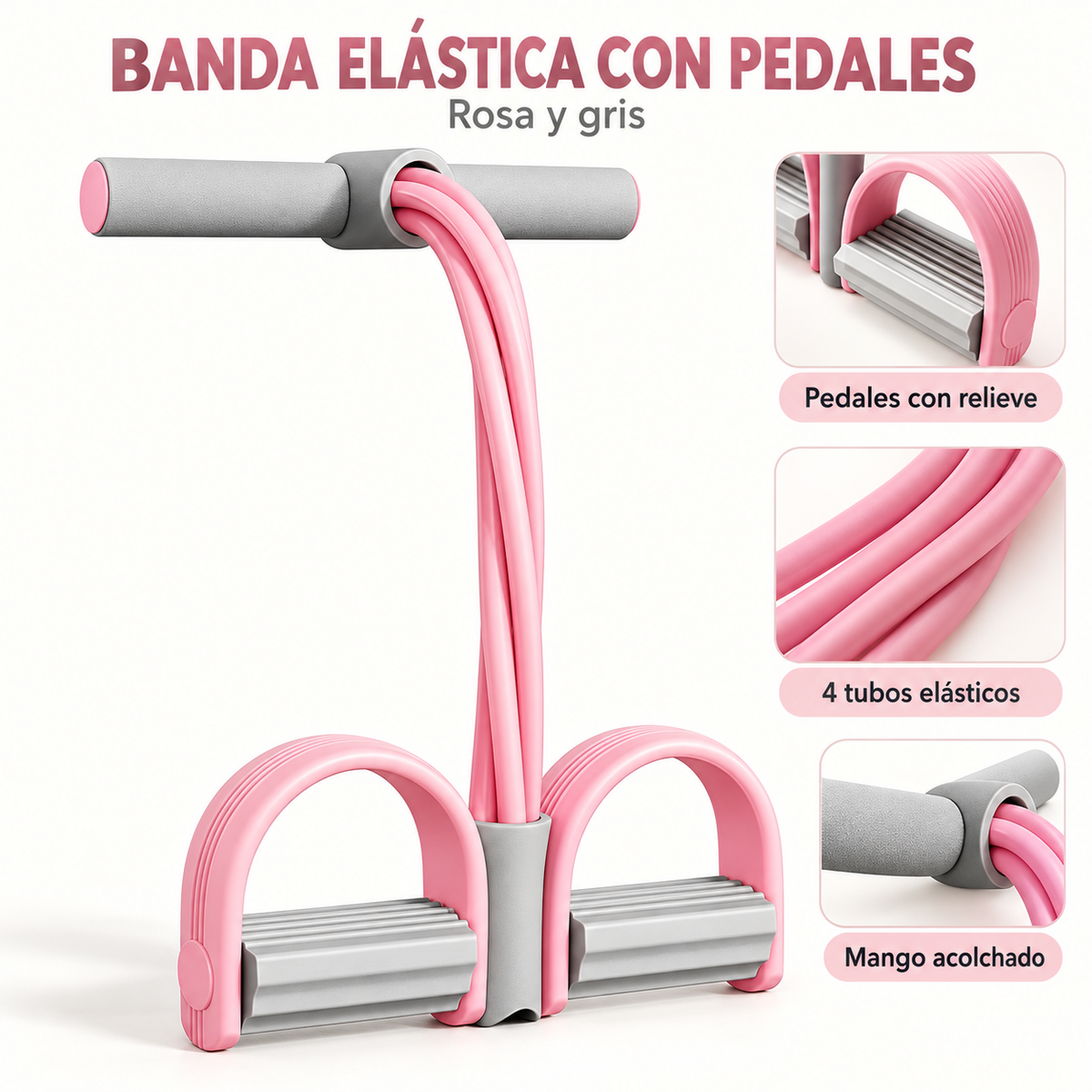 FlexFit 360™ Banda Elástica de Resistencia Con Pedal