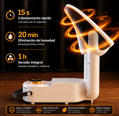 ThermaDry™ Pro | Secador Eléctrico Plegable para Zapatos