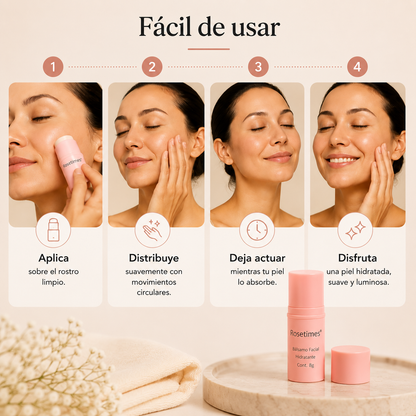Rosetimes | Bálsamo Facial Hidratante en Stick