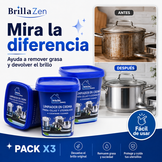 BrillaZen™ – Pasta Renovadora Multiuso
