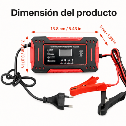 VoltRevive™ Cargador Inteligente de Baterías | Carga, Mantiene y Ayuda a Recuperar