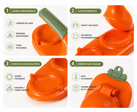 EmpanaFácil™ – Prensa para Mini Empanadas