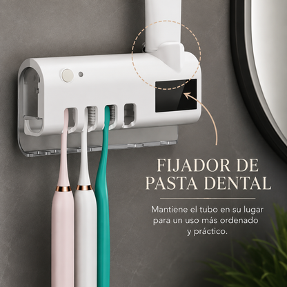 CleanBrush™ UV | Soporte y Esterilizador de Cepillos