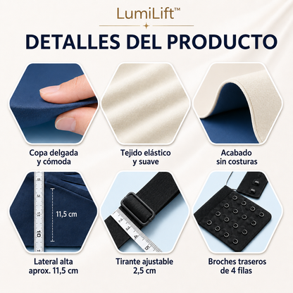 LumiLift™ Pack 2 | Sujetadores Push-Up sin Varillas y Antiflacidez