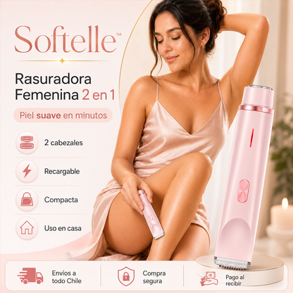 Softelle™ 2 en 1 - Rasuradora Femenina Recargable