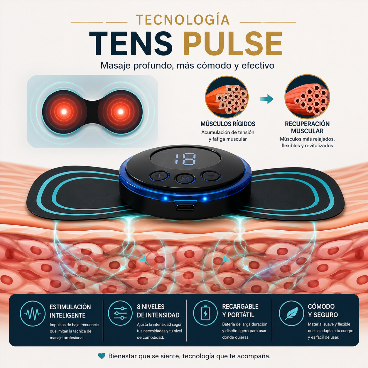 Zenya™ Relief Pack Masajeador de Pies + Masajeador de Espalda