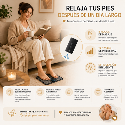 Zenya™ Relief Pack Masajeador de Pies + Masajeador de Espalda