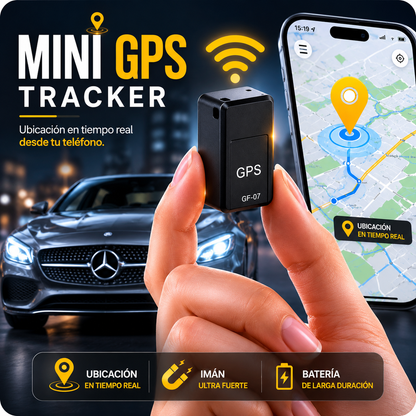 TrackGuard™ | Mini GPS Inteligente de Rastreo en Tiempo Real