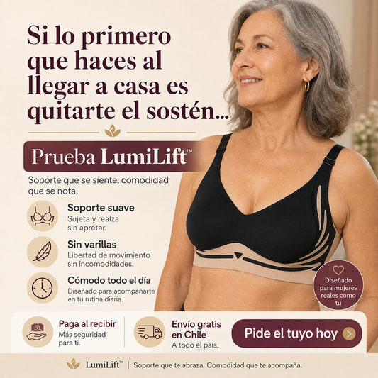 LumiLift™ Pack 2 | Sujetadores Push-Up sin Varillas y Antiflacidez