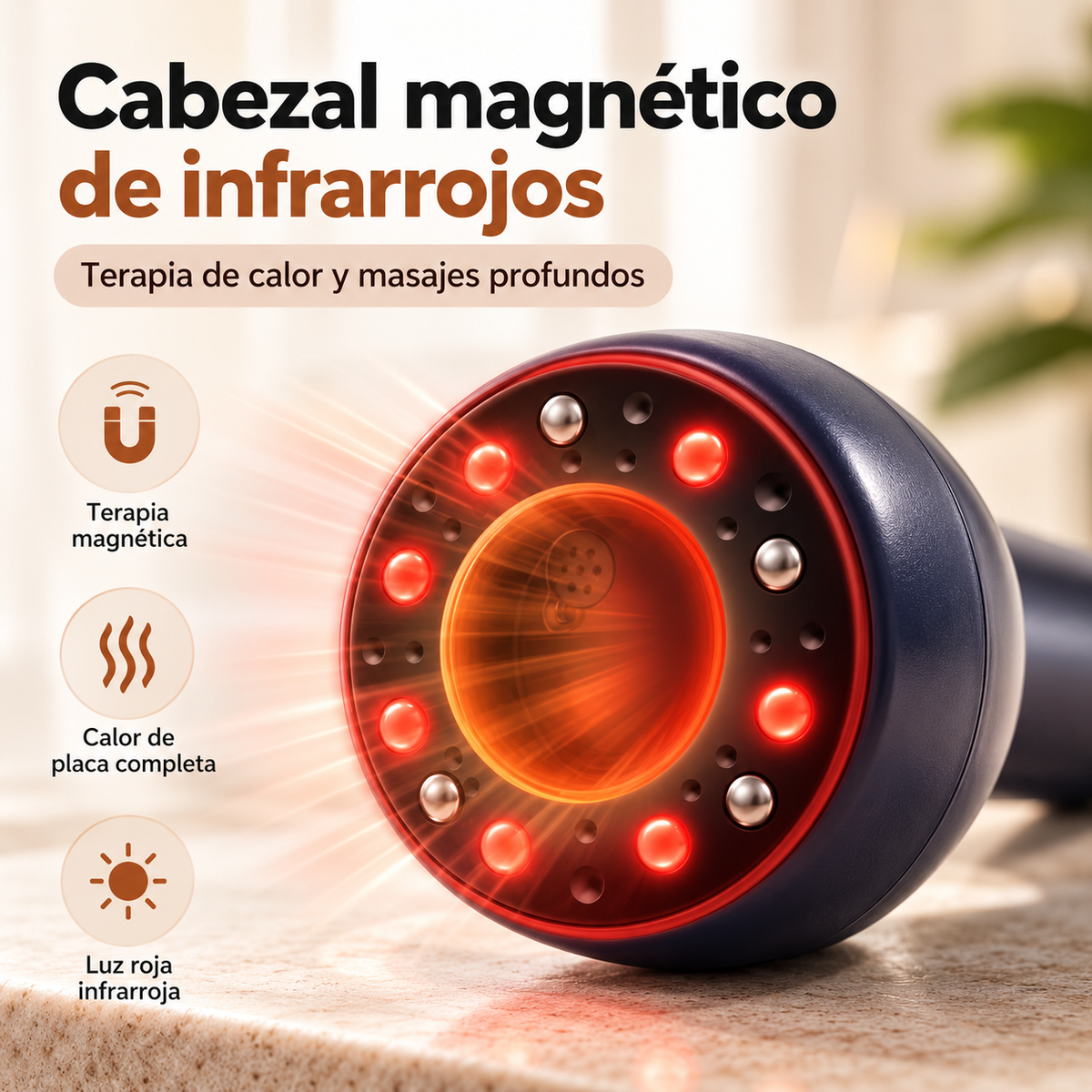 VELORA™ Masajeador Corporal 3 en 1