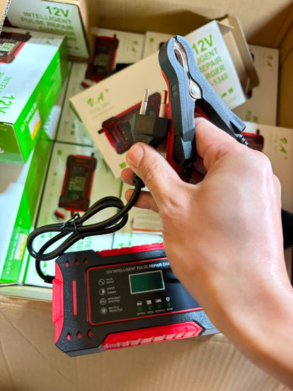 VoltRevive™ Cargador Inteligente de Baterías | Carga, Mantiene y Ayuda a Recuperar